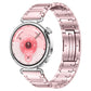 Quick Release Spring Bar Design I-Shaped Folding Clasp Titanium Metal Watch Band, 18mm