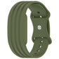 Butterfly Buckle Solid Color Silicone Watch Band, For Hume Band 2.0