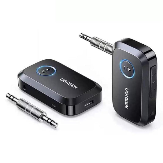 UGREEN CM596 Bluetooth-Compatible 5.4 Audio Receiver 3.5mm AUX Adapter for Car