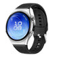 Hidden Tail Design Vertical Stripe Silicone Watch Band, 22mm