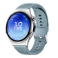 Hidden Tail Design Vertical Stripe Silicone Watch Band, 22mm