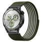 Airy Mixed Nylon Loop Metal Connector Watch Band, 22mm, 20mm, 18mm