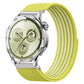 Airy Mixed Nylon Loop Metal Connector Watch Band, 22mm, 20mm, 18mm