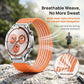 Airy Mixed Nylon Loop Metal Connector Watch Band, 22mm, 20mm, 18mm