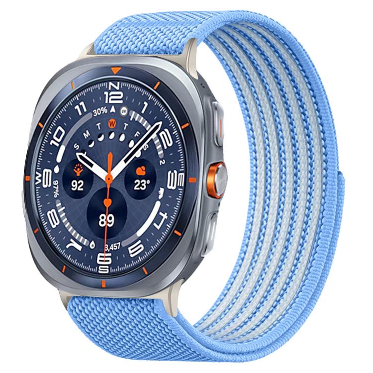 Airy Mixed Nylon Loop Metal Connector Watch Band, For Galaxy Watch Ultra2 2026 / 2025 / 1 2024