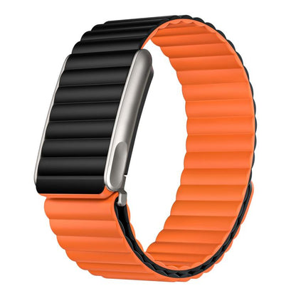 Integrated Loop Magnetic Silicone Watch Band, For WHOOP 5.0