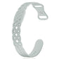 Vine Woven Design Butterfly Buckle Silicone Watch Band, For Google Fitbit Air