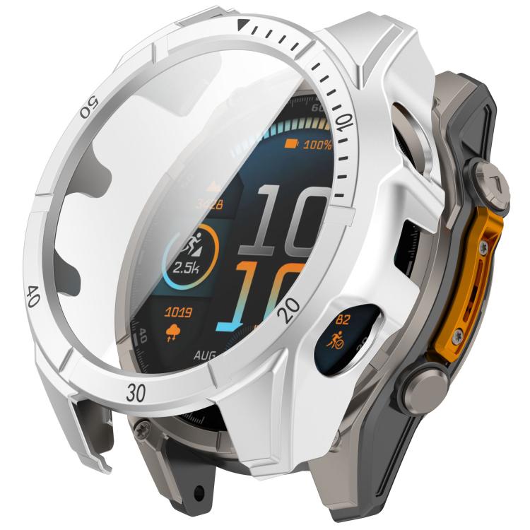 Premium Tempered Glass Film Integrated PC Watch Case, For Garmin Fenix 9 Pro 47mm MIP, For Garmin Fenix 9 Pro 51mm MIP, For Garmin Fenix 9 Pro 51mm AMOLED, For Garmin Fenix 9 Pro 47mm AMOLED
