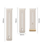 Metal Clasp Silicone Hybrid Genuine Leather Watch Band, For Huawei Watch D3