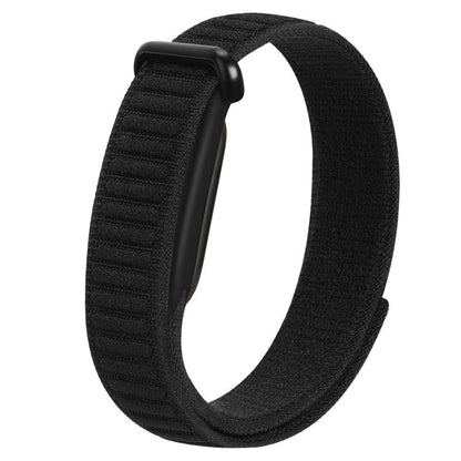 Wavy Two-Tone Nylon Hook and Loop Fastener Watch Band, For Google Fitbit Air