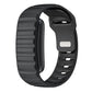Norman Integrated Reverse Buckle Silicone Watch Band, For Garmin CIRQA Smart Band