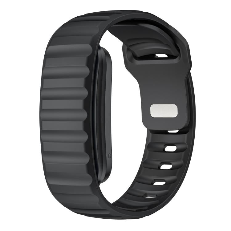 Norman Integrated Reverse Buckle Silicone Watch Band, For Garmin CIRQA Smart Band