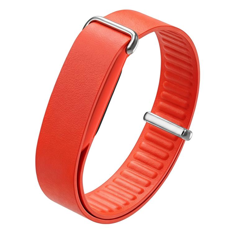 TPU Frame Integrated Microfiber Leather Loop Watch Band, For Google Fitbit Air