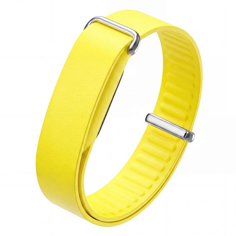 TPU Frame Integrated Microfiber Leather Loop Watch Band, For Google Fitbit Air