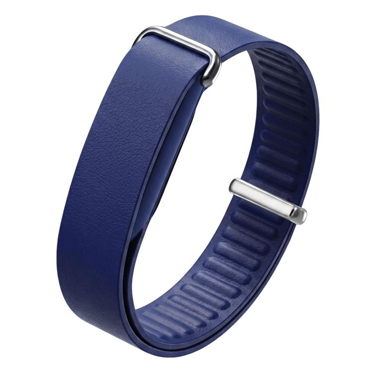 TPU Frame Integrated Microfiber Leather Loop Watch Band, For Google Fitbit Air