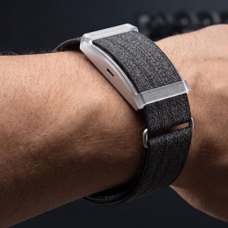 For COROS Heart Rate Monitor Nylon Hook and Loop Fastener Watch Band, S, L