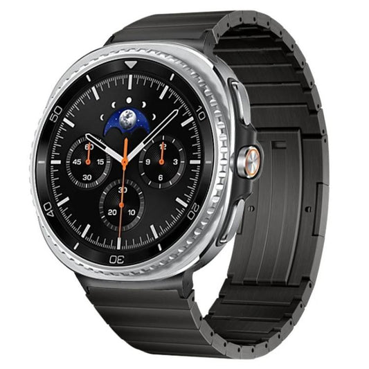 Integrated Folding Buckle Titanium Alloy Watch Band, For Galaxy Watch9 / 8 / 8 Classic
