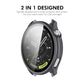 ENKAY Hat-Prince Full Coverage Tempered Glass Film Integrated PC Watch Case, For OPPO Watch S2
