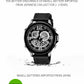SANDA 793 large Dial Tide Watch Student Fashion Trend Multi Function Double Glow Waterproof Electronic Watch