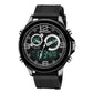 SANDA 793 large Dial Tide Watch Student Fashion Trend Multi Function Double Glow Waterproof Electronic Watch