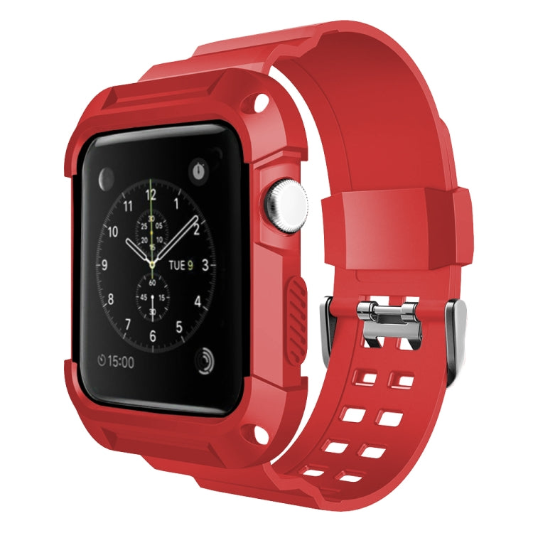 For Apple Watch 3 / 2 / 1  Generation  42mm All-In-One Silicone Strap
