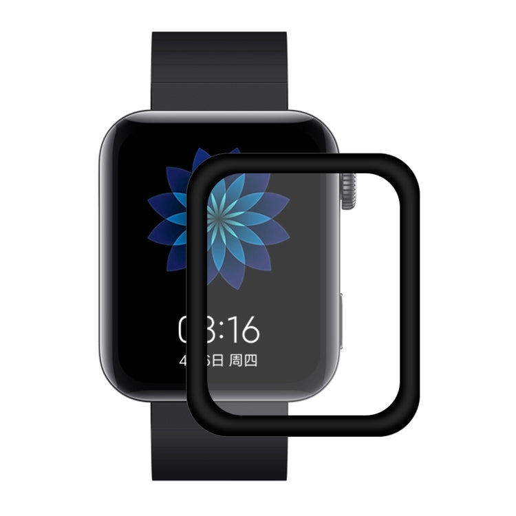 Curved PET screen protector film for smartwatch, full-screen coverage, clear fit