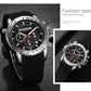 OCHSTIN 6125A Multi Function Chronograph Men  Sports Silicone Quartz Waterproof Men  Watch