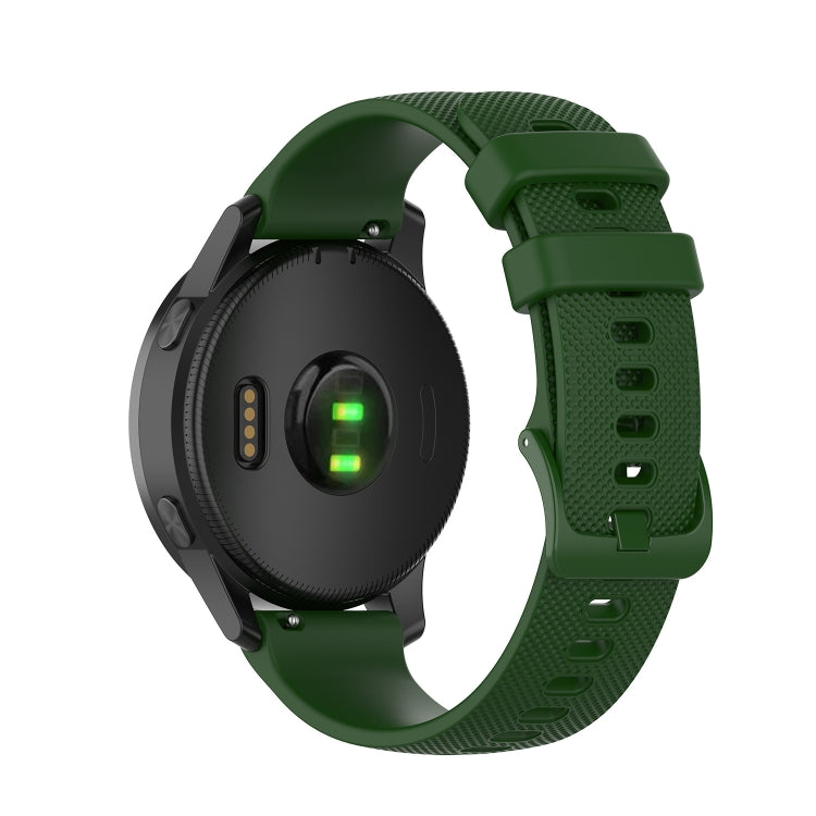 20mm Silicone Strap For Huami Amazfit GTS / Samsung Galaxy Watch Active 2 / Gear Sport