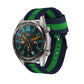 22mm For Huawei Watch GT2e GT2 46mm Nylon single ring strap