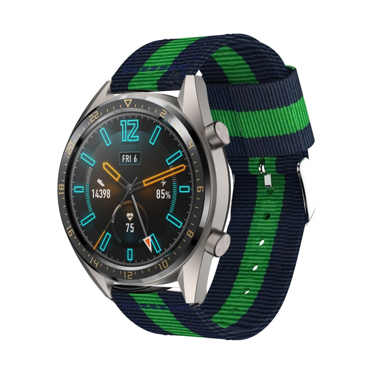 22mm For Huawei Watch GT2e GT2 46mm Nylon single ring strap