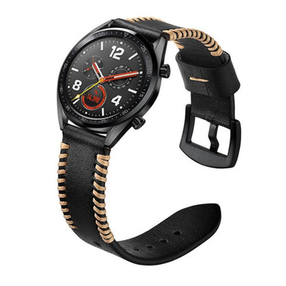 22mm For Huawei Watch GT2e GT2 46mm Strap Leather Strap