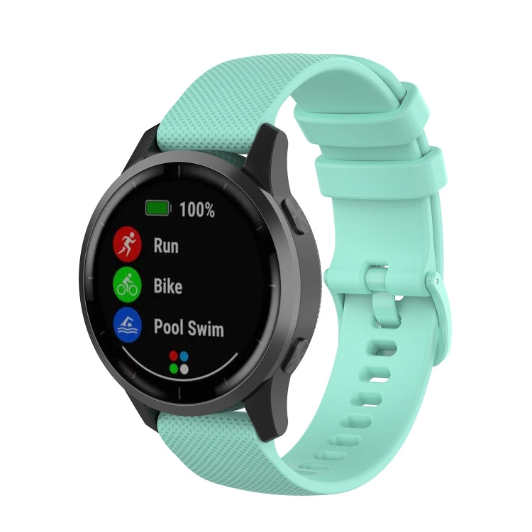 For Garmin Vivoactive 4 22mm Silicone Strap