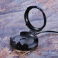 Black watch charging dock with open cradle and short cable connection