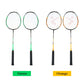 REGAIL 8019 2 in1 Carbon Durable Badminton Racket with Tote Bag