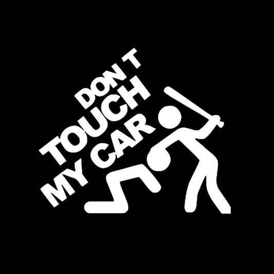 Car Sticker Window Decal, 22x19cm Black, 22x19cm White