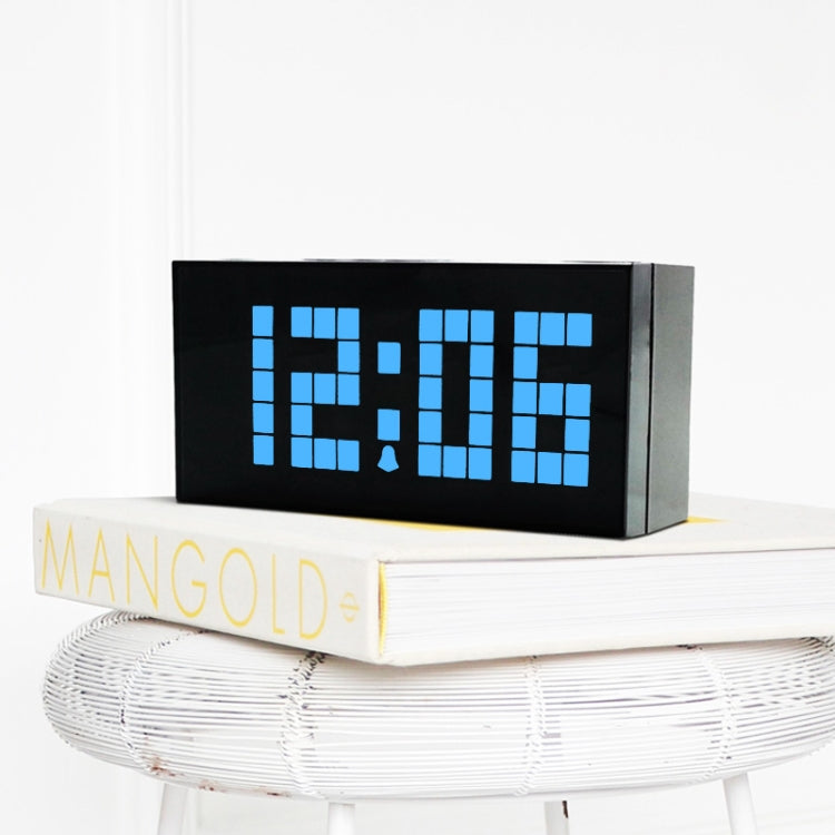 Digital Electronic Alarm Clock Creative LED Desk Clock US Plug, 4 Digits 5 Segments, 4 Digits 7 Segments, 6 Digits 5 Segments