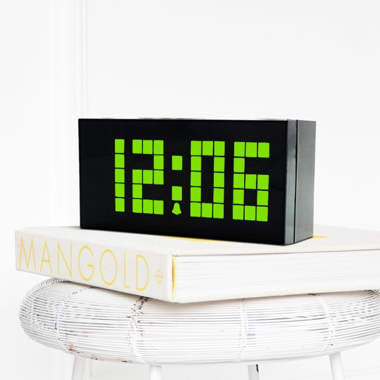 Digital Electronic Alarm Clock Creative LED Desk Clock US Plug, 4 Digits 5 Segments, 4 Digits 7 Segments, 6 Digits 5 Segments
