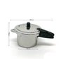 Mini metal pressure cooker toy with lid; 36mm length and 19mm base