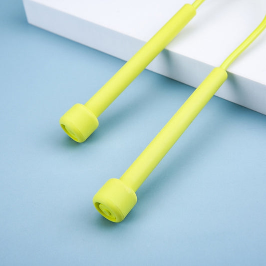 2 PCS Pen Handle Shaped Small Handle Rubber Skipping Rope for Fitness, 2 PCS