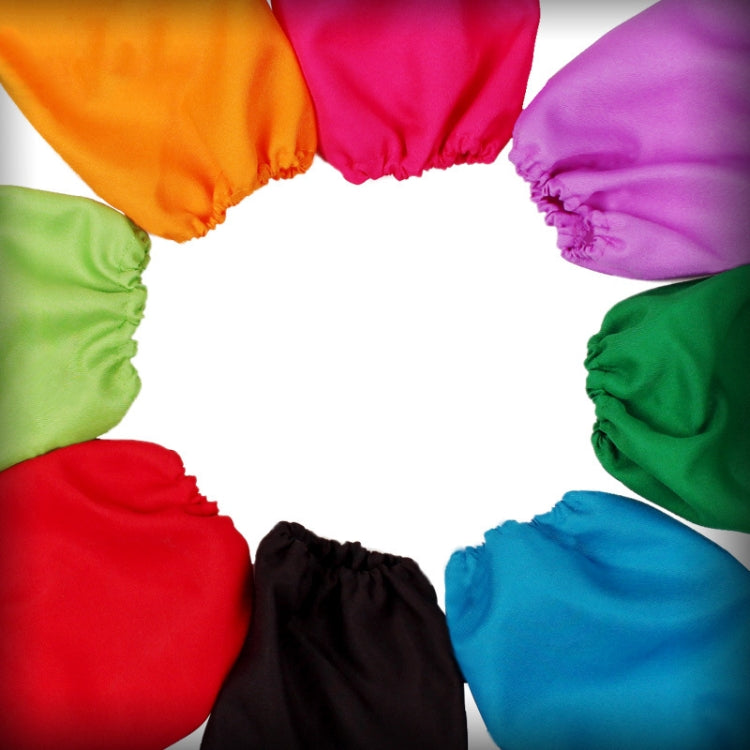 Kids painting apron sleeves in bright colors with elastic cuffs