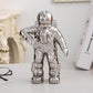 Astronaut Ceramic Model Dried Flowers Ceramic Vase for Tabletop Decor Tool, Walking, Walk, Salute