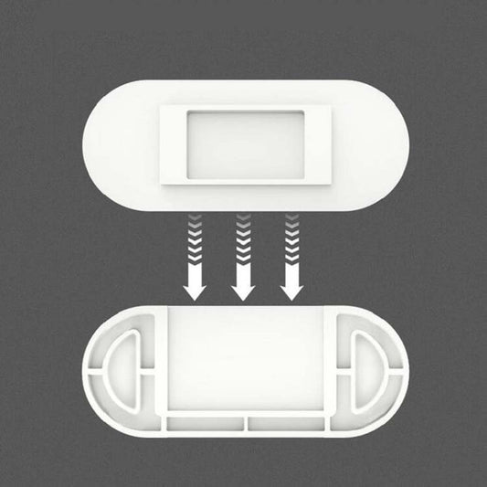 5pcs Outlet Holder Wall Mount Plug Board Socket Fixing Frame