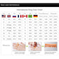 Ring size reference chart graphic with international sizing measurements