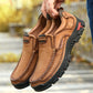 Brown suede hiking sneaker with cushioned lining and textured grip sole