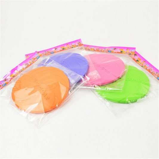Pet toys Large Dog Flying Discs Trainning Puppy Toy Rubber Fetch Flying Disc Frisby, 15x15x2cm, 18x18x3cm