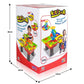 Boxed kids beach sand table toy set with colorful beach accessories and tools