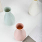 Modern Simple Plastic Flower Vase Creative Desktop Decoration Ornaments, 10.5 x 20 cm