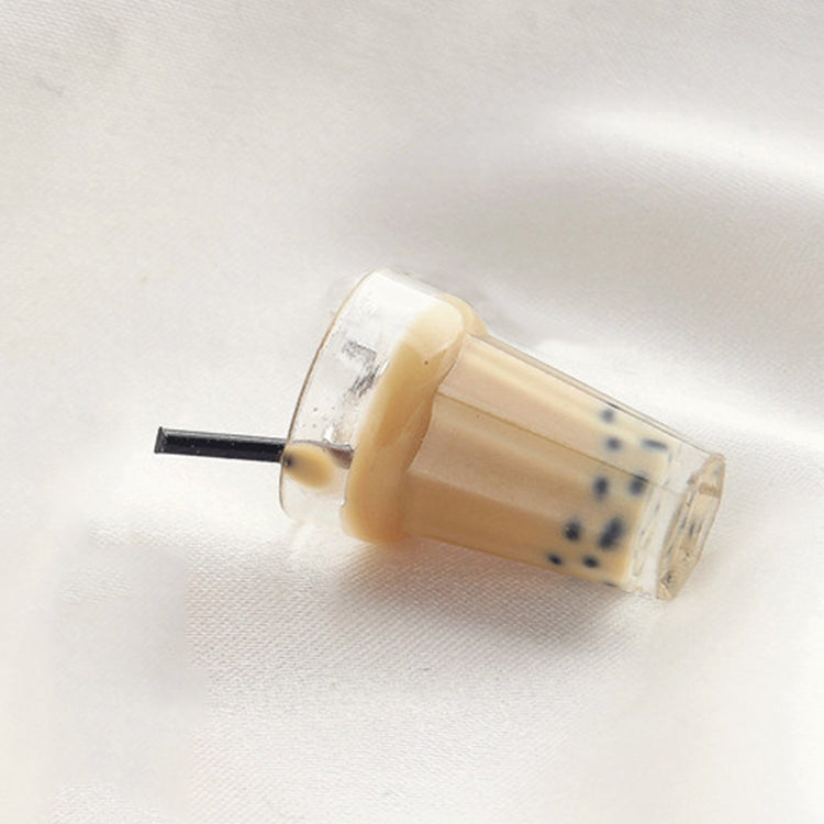 3 PCS Miniature Food Toy Scene Model Mini Simulation Pearl Milk Tea