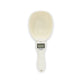 Cream electronic pet food measuring spoon with LCD scale on handle
