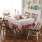 Retro Pattern Linen Table Cloth For Dinner Home Decor Dustproof Table Cover, 85x85cm, 110x110cm, 110x160cm, 130x180cm, 140x140cm, 140x200cm
